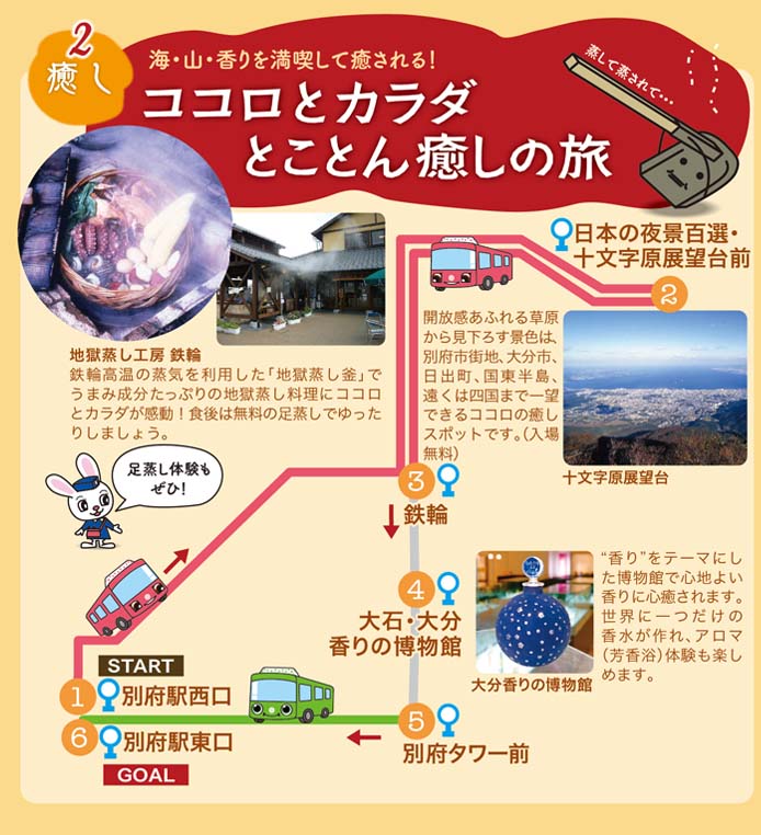 ココロとカラダ とことん癒しの旅